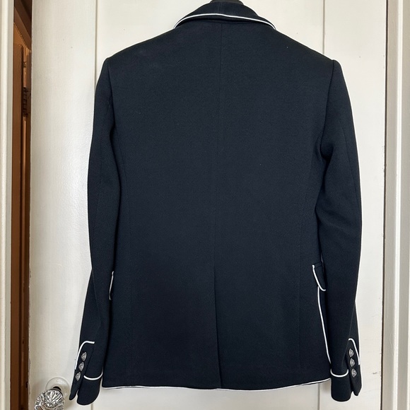 Balmain men’s black cotton jacket - Picture 2 of 8